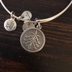 Alex and ani seven Swords charm bracelet